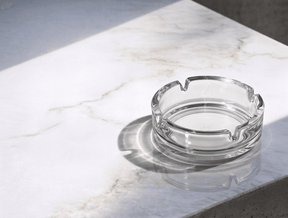 Glas Aschenbecher Standard