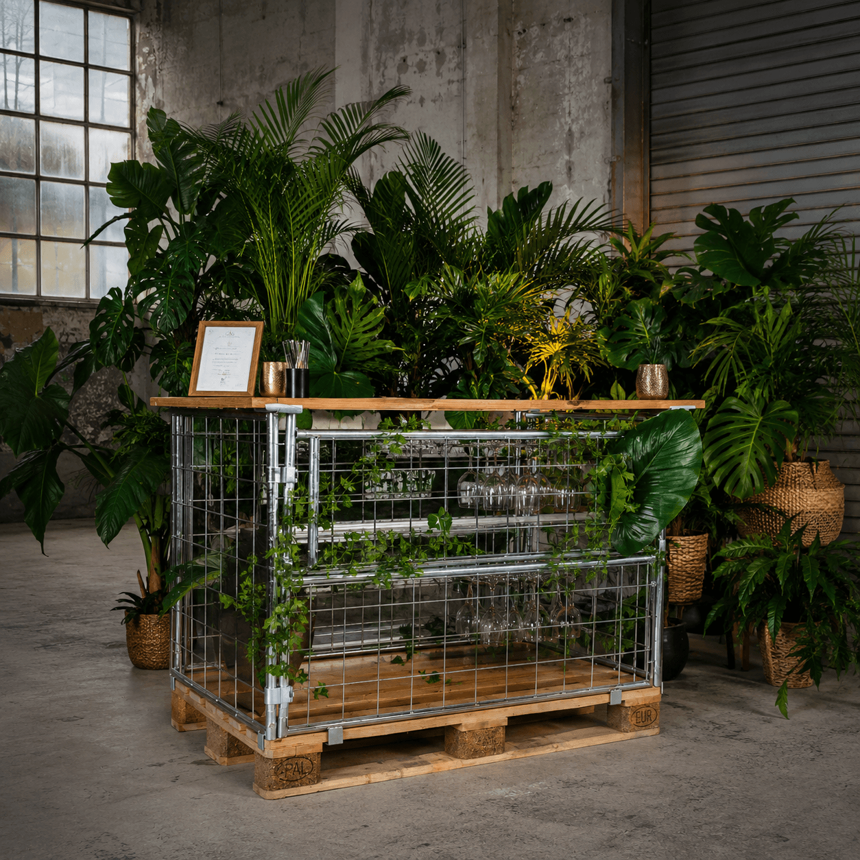 Industrial Bar Gitterbox